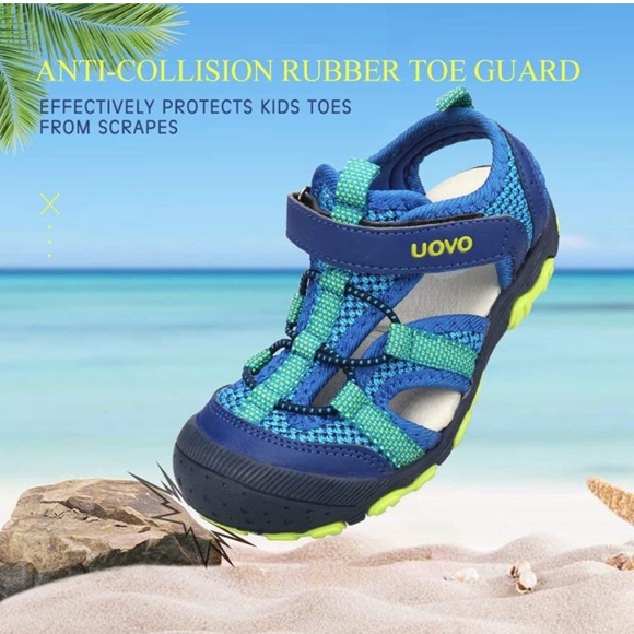 UOVO Closed-Toe Boys Sandals size EUR 27 (US 10) - Picture 9 of 11